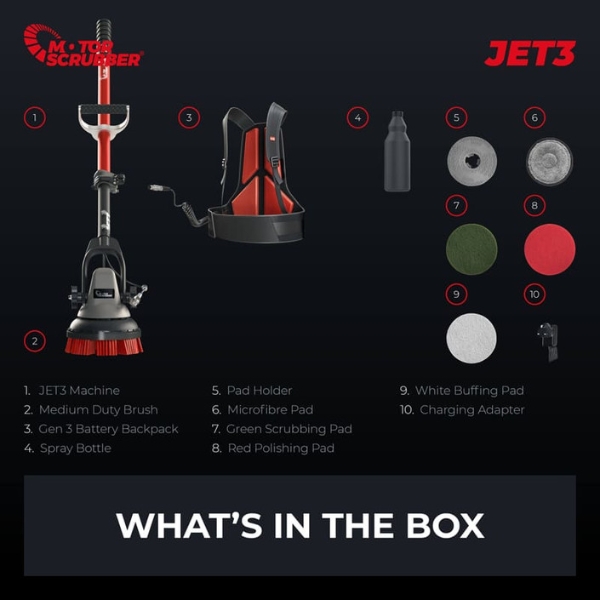 MotorScrubber Jet3 Starter Kit UK